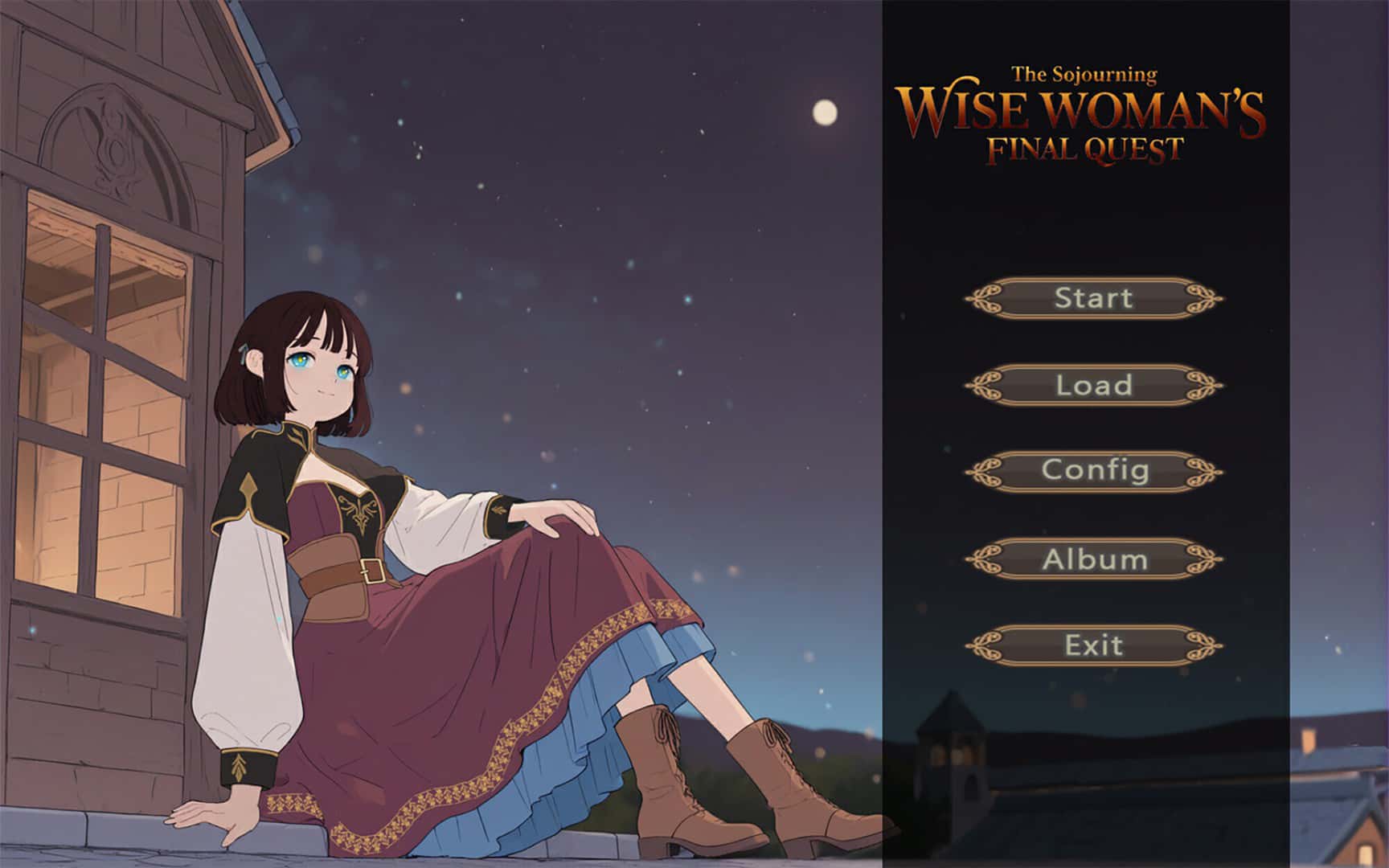 旅居魔女与她的毕业课题 The Sojourning Wise Woman’s Final Quest 官方中文版游戏封面